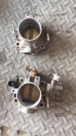 Throttle bodies from a b18c. Best offer