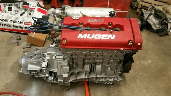 My b18c1 swap clean before it gets installed