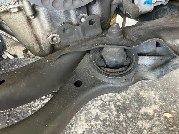 See, the bolts are missing entirely 