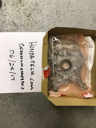 BRAND NEW OEM GSR OIL PUMP, PURCHASED IT FOR MY REBUILD BUT BOUGHT A K SERIES INSTEAD -$140