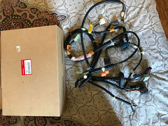 Driver side harness