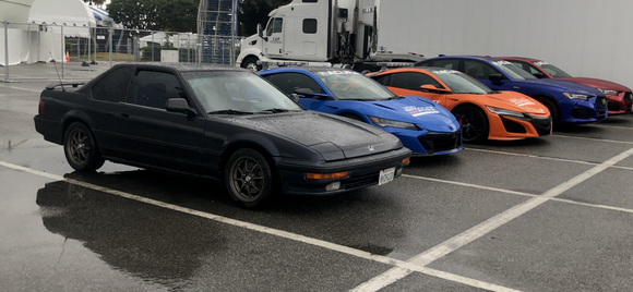 1988 Honda Prelude, raw and in your face. Love it.