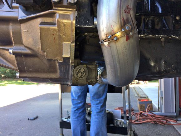 Engine grew legs??