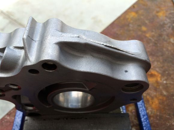 Thinking this casting ridge needs to go!