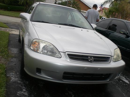 When i first got my car.Just washed it