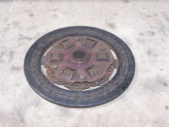 my former clutch plate...