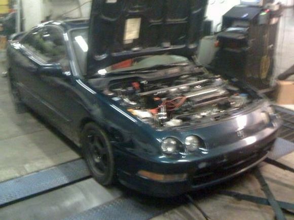 on the dyno