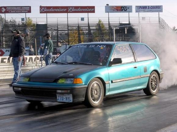 at pacific racways ran a 12.8 when is was boosted...