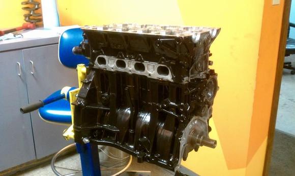 Engine shot.