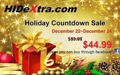 HIDeXtra.com 2 day holiday sale