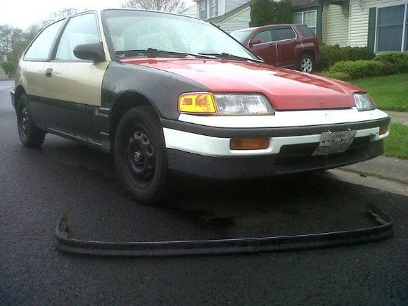DA integra front lip conversion.
