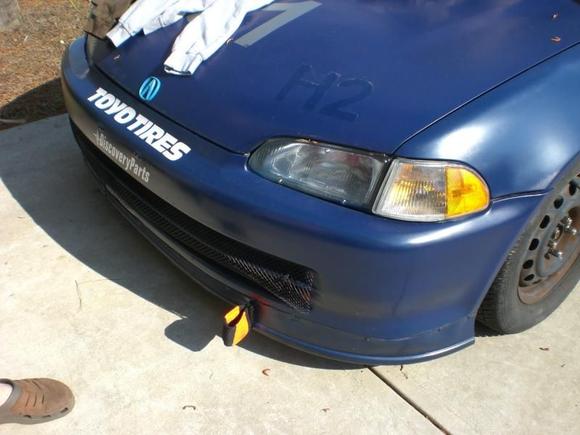 tow "hook" installed