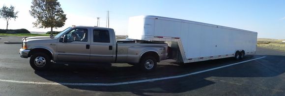 new truck and trailer