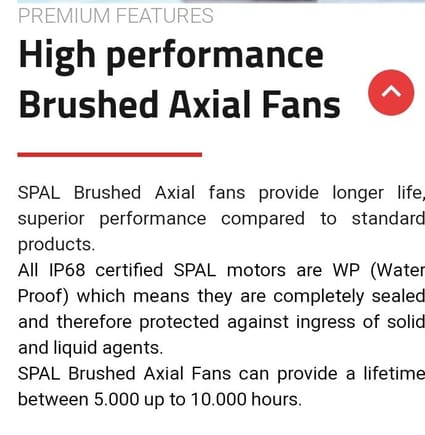 SPAL specifications