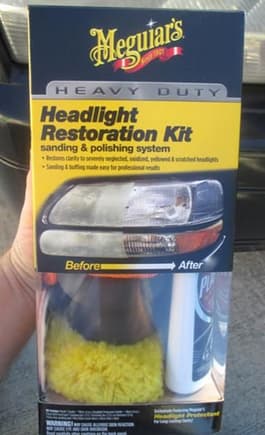 Meguiar's HD Headlight Kit