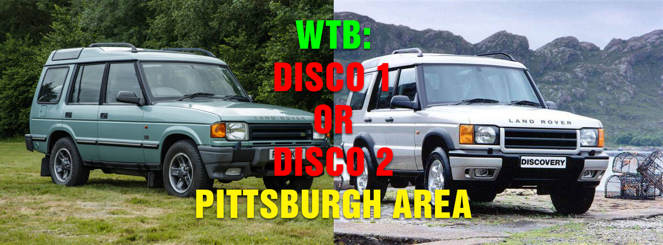 1995 - 2004 Land Rover Discovery - WTB: Land Rover Discovery 1 or 2 - Used - Pittsburgh, PA 15009, United States
