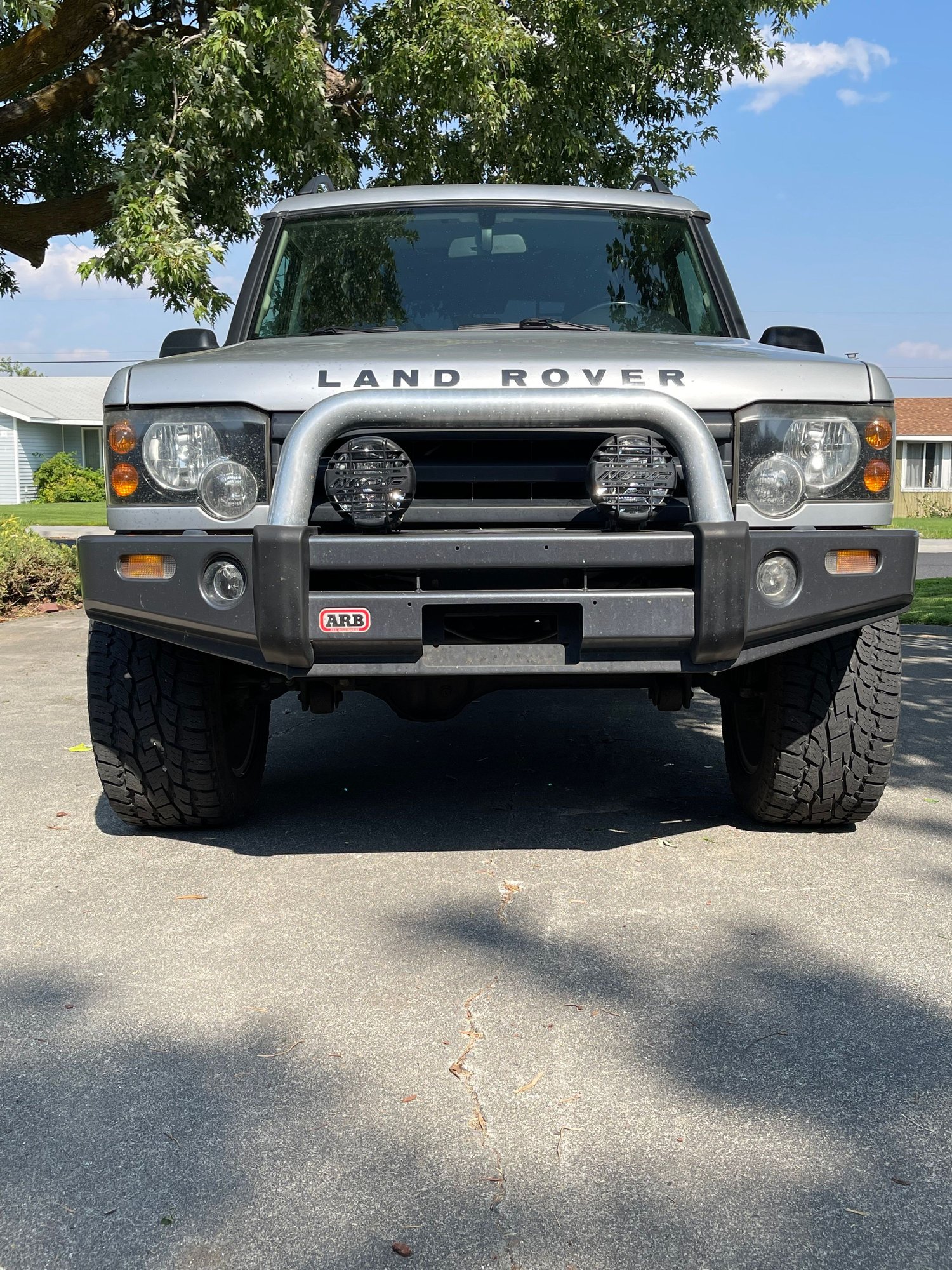 2003 Land Rover Discovery - Awesome lifted Disco - Used - VIN SALTW16473A772885 - 160,000 Miles - 8 cyl - 4WD - Automatic - SUV - Silver - Moses Lake, WA 98837, United States