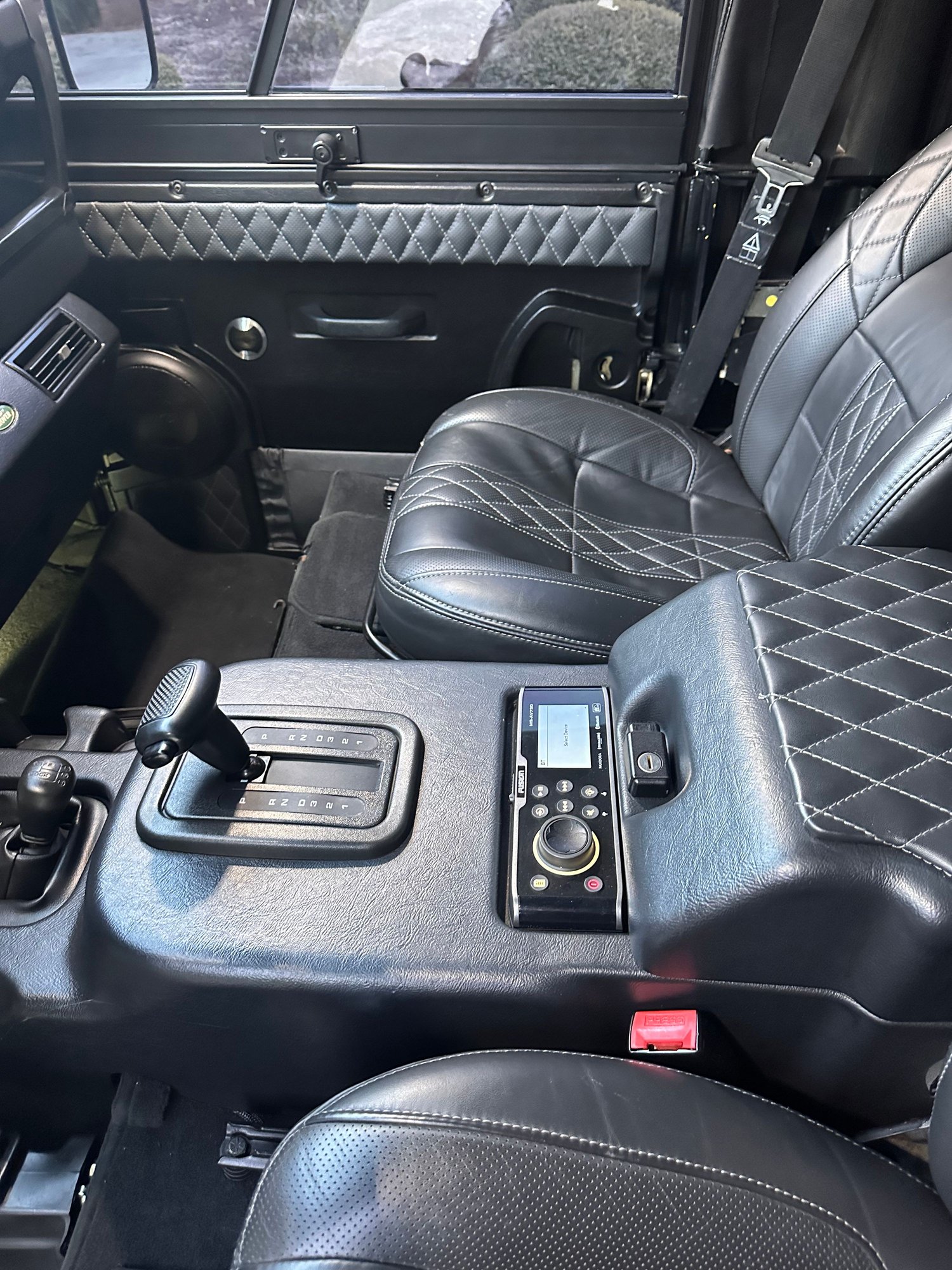 1997 Land Rover Defender 90 - ALL CUSTOM Matte Black, luxurious interior - Used - VIN Saldv2240va117988 - 66,500 Miles - 8 cyl - Automatic - SUV - Black - Roswell, GA 30075, United States