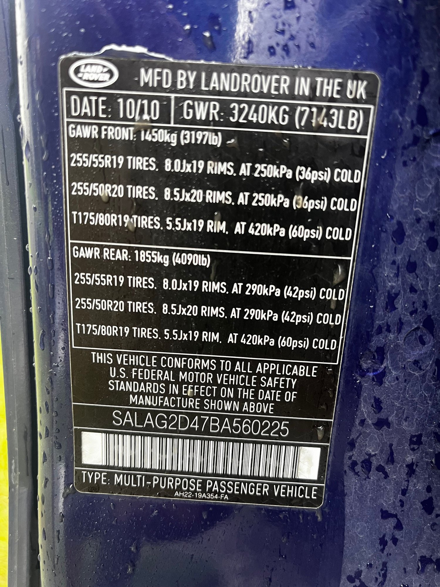 2011 Land Rover LR4 - 2011 LR4 For Sale - Used - VIN SALAG2D47BA560225 - 149,000 Miles - 8 cyl - AWD - Automatic - SUV - Blue - Utica, NY 13501, United States