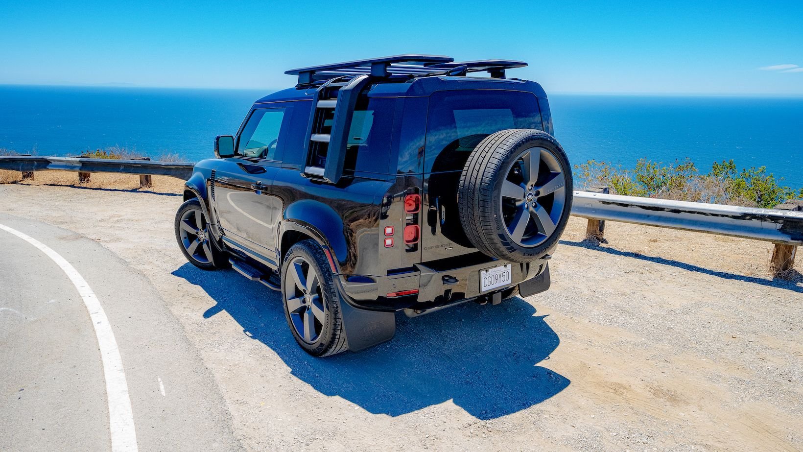 Accessories - 2022 Defender 90 OEM Roof Rack and Side Ladder - Used - 2022 to 2023 Land Rover Defender 90 - Sherman Oaks, CA 91401, United States