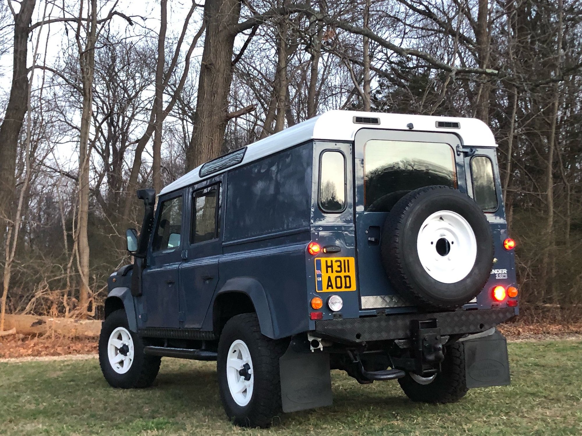 1990 Land Rover Range Rover - 1990 Land Rover Defender 110 UK Spec RHD - Used - VIN SALLDHMB7FA440603 - 4 cyl - 4WD - Manual - Wagon - Blue - Fair Haven, NJ 07704, United States