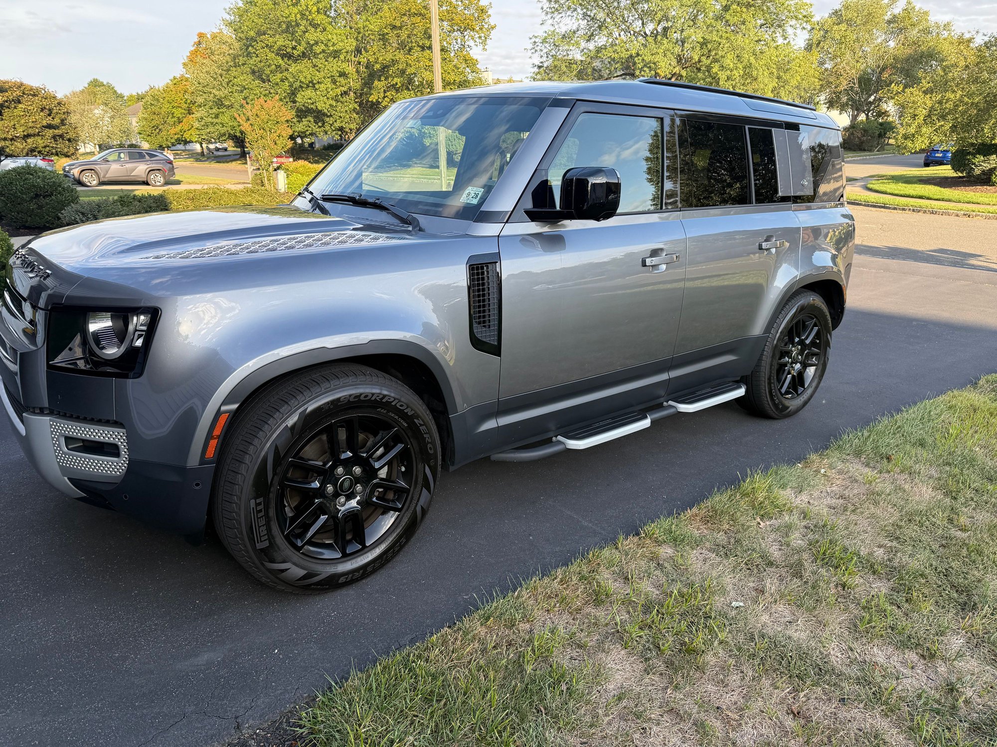 2023 Land Rover Defender - Mint 2023.5 Defender 110 S - Used - VIN SALEJEEX6P2240117 - 18,761 Miles - 4 cyl - AWD - Automatic - SUV - Gray - Lawrence Township, NJ 08648, United States