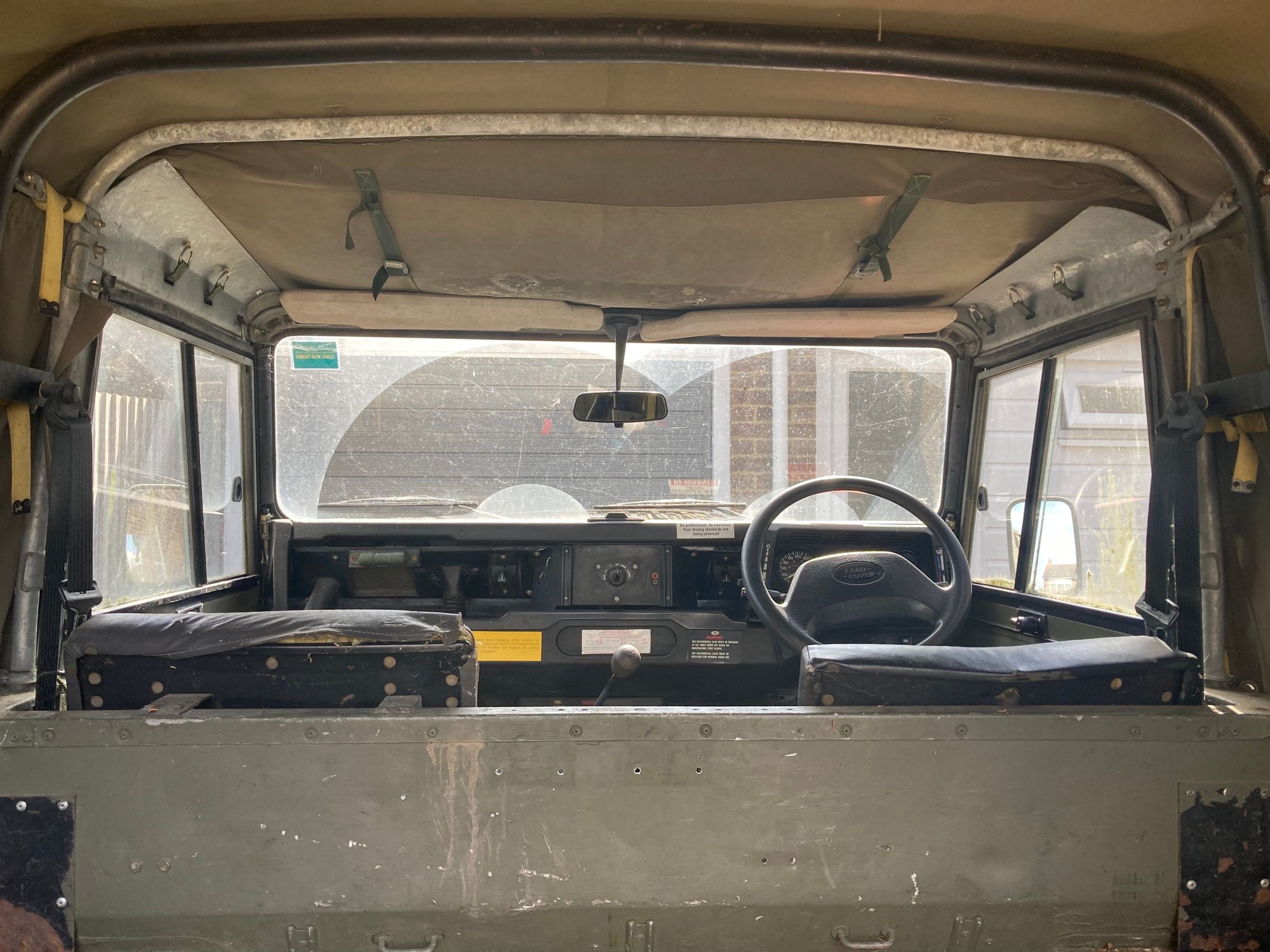 1994 Land Rover Defender 90 - Ex-army Land Rover 90 - Used - VIN SALLDVAC7LA938508 - 25,093 Miles - 4 cyl - 4WD - Manual - Convertible - Other - Ringmer BN85JU, United Kingdom