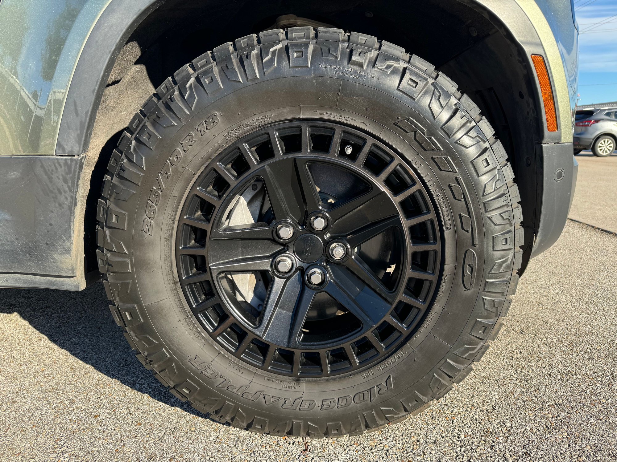 Wheels and Tires/Axles - 18 inch rim/tire nitto ridge grappler 265/70/R18 Redbourne Alston 18" - Used - 2020 to 0  All Models - Houston, TX 77025, United States