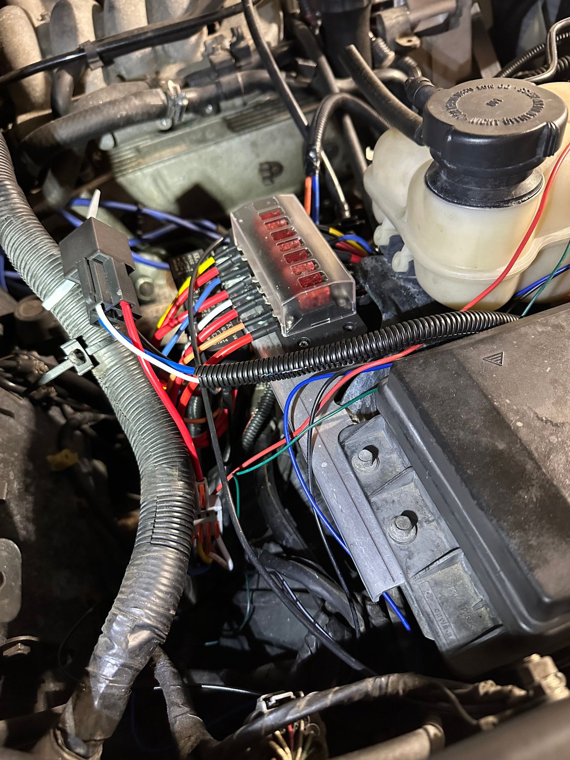 Extinct fan kit wiring
