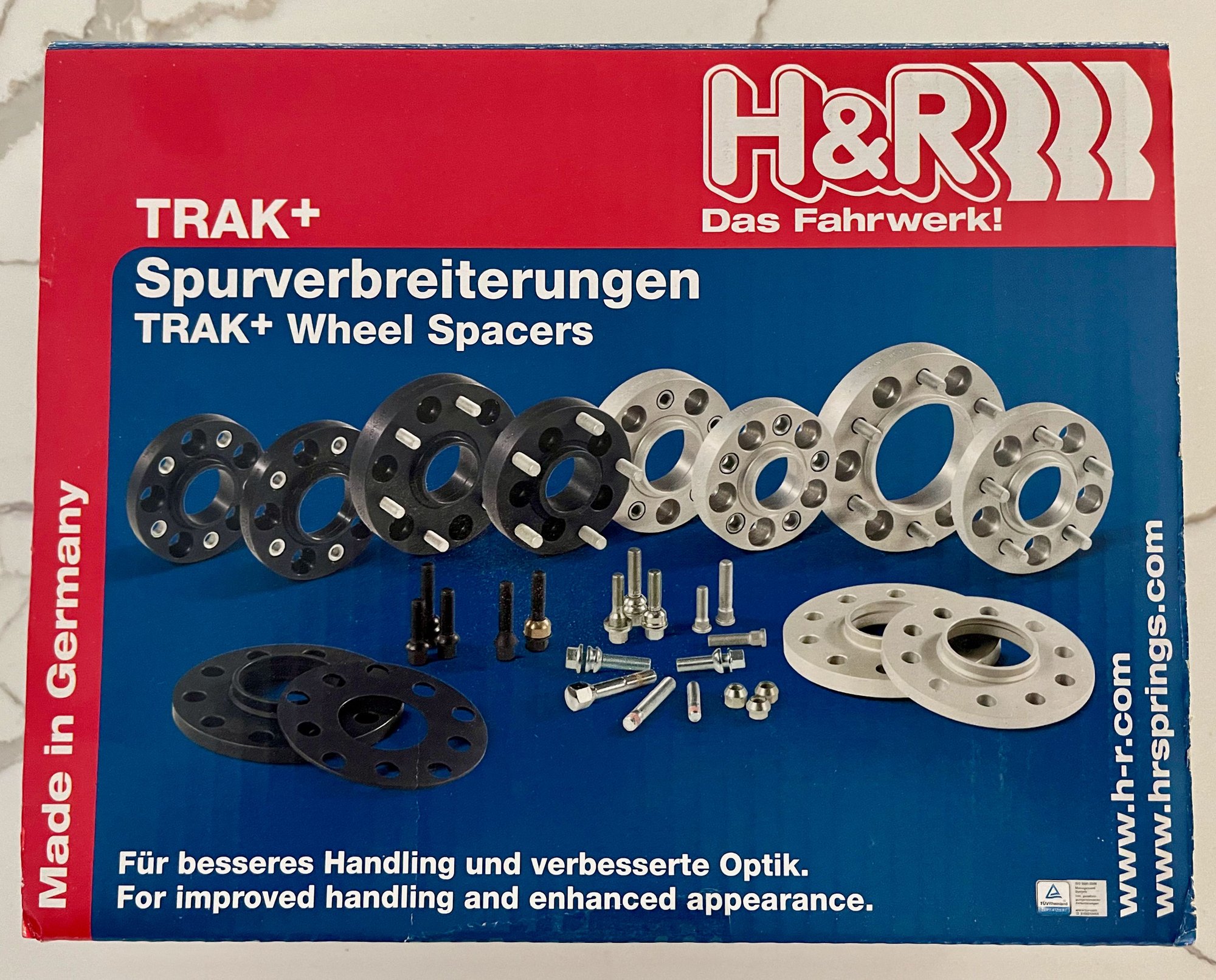 Wheels and Tires/Axles - H&R 30mm Trak+ DRM Spacers for Land Rover Discovery Range Rover Sport - Black - New - 2014 to 2019 Land Rover Range Rover Sport - 2013 to 2019 Land Rover Range Rover - 2018 to 2019 Land Rover Discovery - Poway, CA 92064, United States