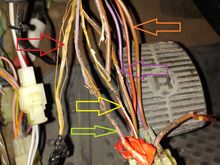 Ignore cut wire, did that while attempting to determine wire gauge, and am going to be doing a little soldering, so another wire won't hurt.