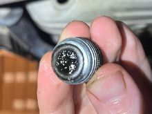 Metal shavings are minimal. 