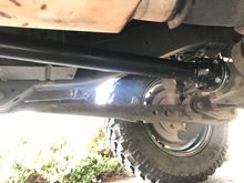 Rear drive shaft upgrade conversion removing damper design