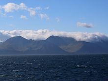 Entering the Aleutian Islands