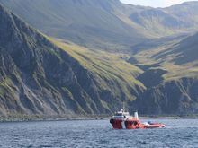 Mid September 2015: Entering Dutch Harbor