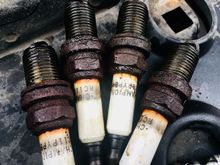 Plugs were stuck on the head and difficult to remove.