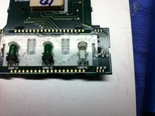 Display circuit board with lamp removed.