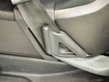 Pull belt up as straight as possible 