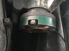 Picture of the green spacer.
