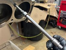 Chased all the head bolt holes with a tap and was shocked how many filings came out. 