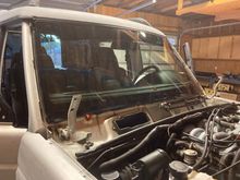 Removal of A pillars & cowl