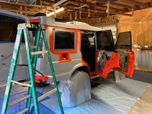 Door jamb paint