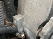 Ground Cable to Alternator Bracket