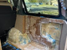 Back side near door added