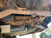 Drivers side rear.  Rust issue.