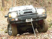 Thank goodness for the winch!