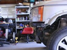 Bumper removed for new bumper project