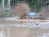 by buddy's wrangler trying to keep up with the rovers