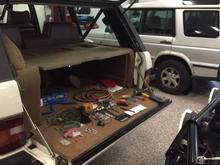 The Classic works as a great mobile workbench.