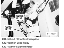 Try swapping out relay with an extra relay to see if there is any change. You can check for +12 volt power at pin 30 with key in the off position and check for +12 volt power on pin 87 when the key is in the start (Crank) position.